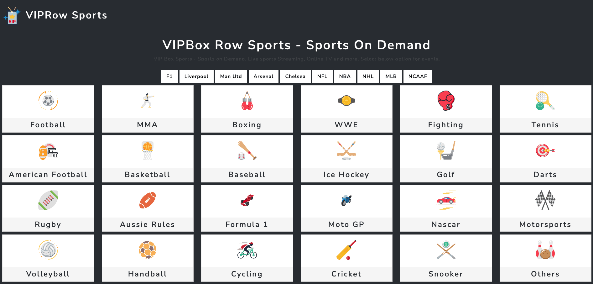 VIPRow Sports