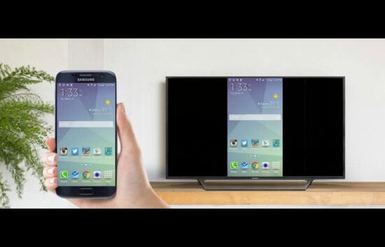 Android screen mirroring to TV