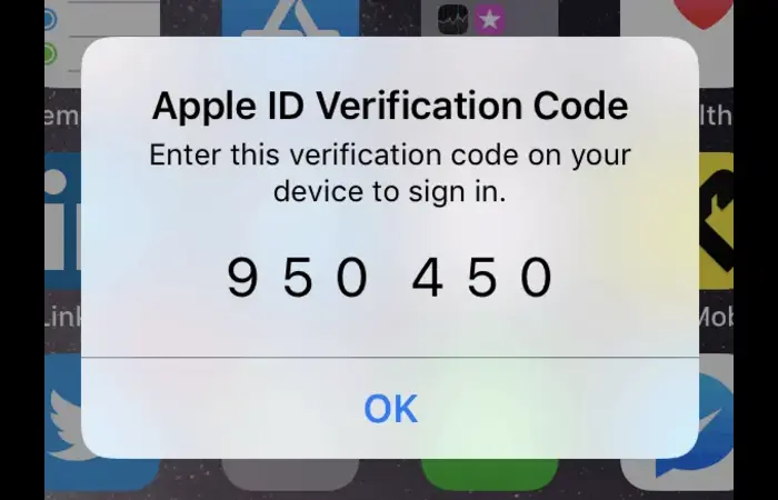 Get Apple ID Verification Code