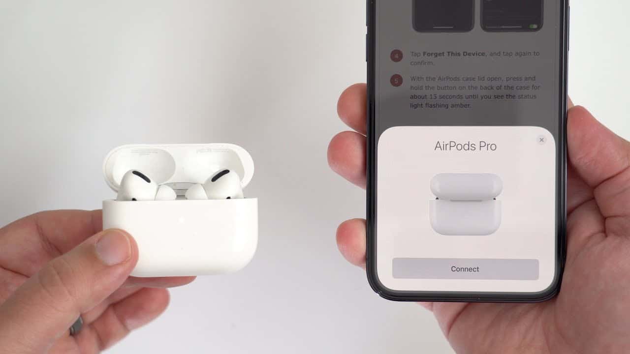 Reconnect AirPods