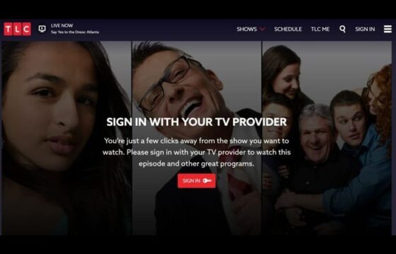TLC GO TV PROVIDER SIGN-IN ISSUES