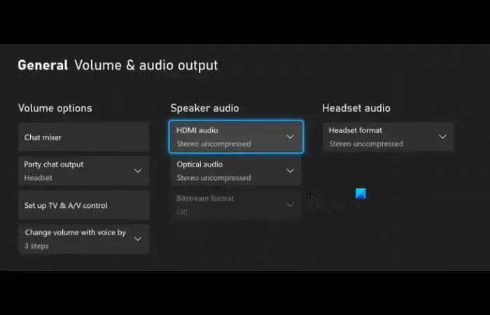 xbox-audio-settings