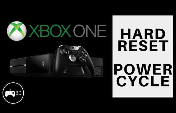 Xbox One Power Cycle Steps