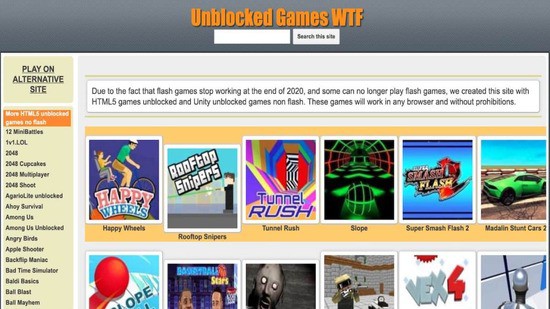 Why Choose Unblocked Games WTF