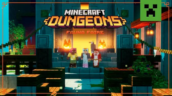 Minecraft Dungeons Crossplay between PS4 and PS5