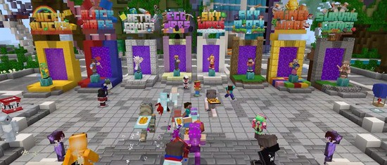 Minecraft Realms Crossplay between PC and Xbox One