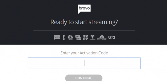 Common Issues while Activating Bravotv