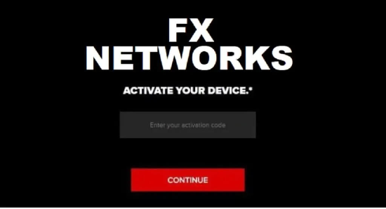 Activate FXNetworks on Android TV