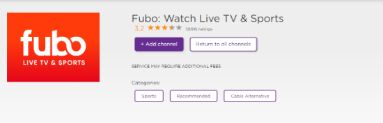 Activate Fubo.tv on Roku