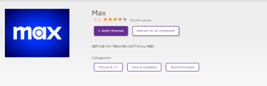 Activate HBO Max on Roku
