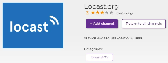 Activate Locast.org on Roku