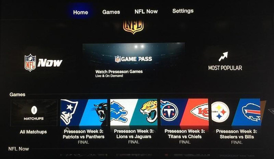Activate Nfl.com on Android TV