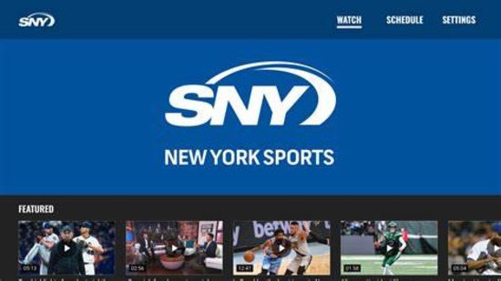 Activate Sny.tv on Android TV