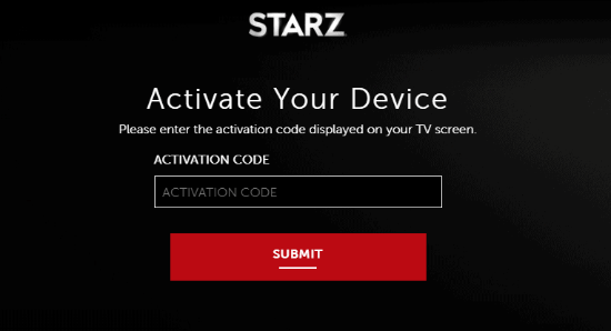 Activate Starz.com/activate on Android TV