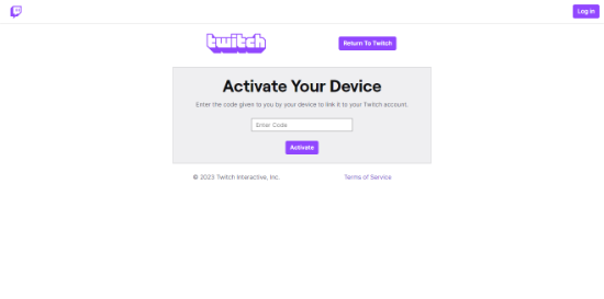 Activate Twitch on Android TV