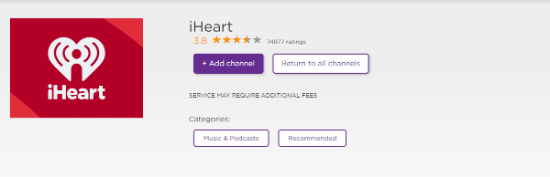 Activate iHeart.com on Roku