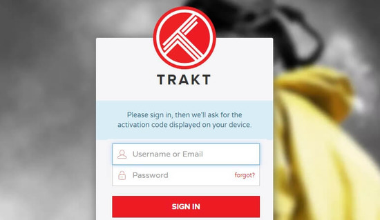 Common Issues while activating Trakt.tv